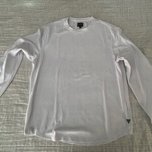 Guess long sleeve white tee. Like new XL